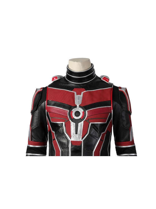 Ant-Man And The Wasp Quantumania Scott Lang Halloween Cosplay Costume Red Jumpsuit Set Without Helmet And Shoes