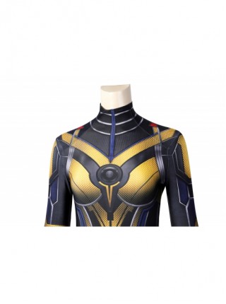 Ant-Man And The Wasp Quantumania Hope Van Dyne Halloween Cosplay Costume Yellow Jumpsuit