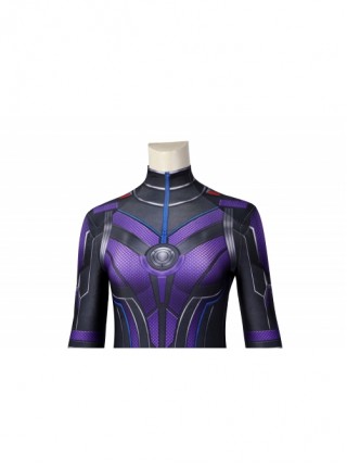 Ant-Man And The Wasp Quantumania Cassie Lang Halloween Cosplay Costume Purple Jumpsuit