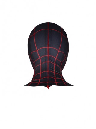 PS5 Game Spider-Man Miles Morales Halloween Cosplay Costume Red Jumpsuit Set