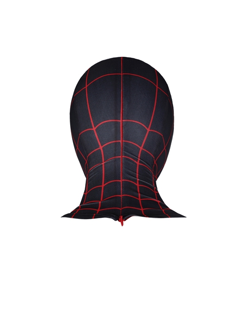 PS5 Game Spider-Man Miles Morales Halloween Cosplay Costume Red Jumpsuit Set