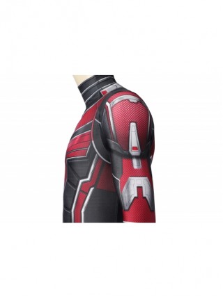 Ant-Man And The Wasp Quantumania Scott Lang Halloween Cosplay Costume Red Jumpsuit Set