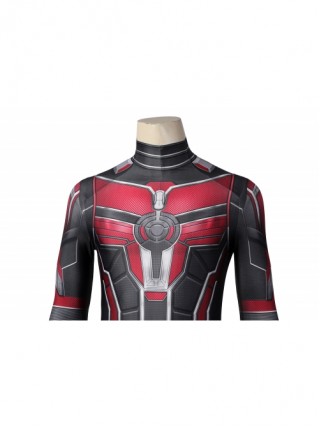 Ant-Man And The Wasp Quantumania Scott Lang Halloween Cosplay Costume Red Jumpsuit Set