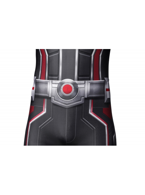 Ant-Man And The Wasp Quantumania Scott Lang Halloween Cosplay Costume Red Jumpsuit Set