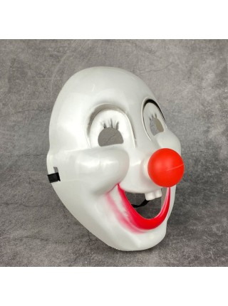 Red Nose Clown Holiday Dress Up Halloween Party Terror Mask