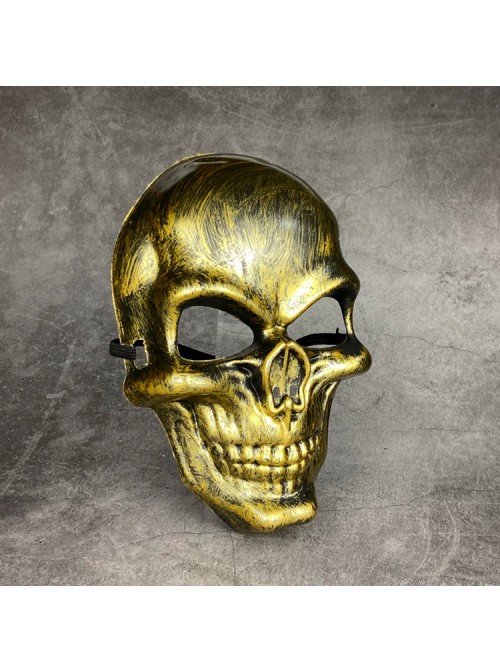 Skeleton Head Terror Skull Mask Halloween Dress Up Props