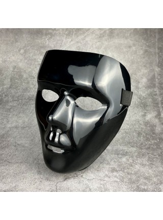 Pure Black Street Dance Halloween Ghost Step Dance Masked Dancer Mask