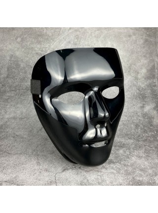 Pure Black Street Dance Halloween Ghost Step Dance Masked Dancer Mask