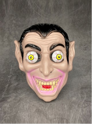 Halloween Terror Scary Spring Eyeballs Long Ears Grinning Teeth Vampire Trickery Mask