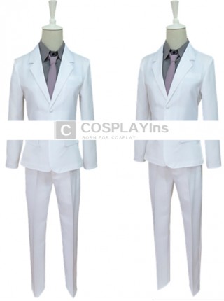 Ajin Demi Human Yu Tosaki's White Suit Cosplay