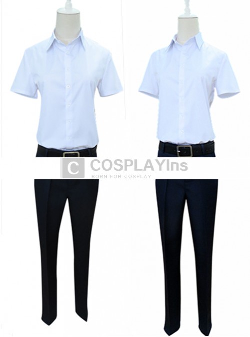 Ajin Demi Human Kei Nagai's White Shirt Cosplay