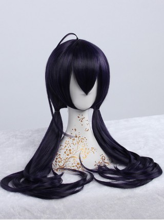 Bungou Stray Dogs Kyoka Izumi Deep Purple Dual Horsetail Cosplay Wig