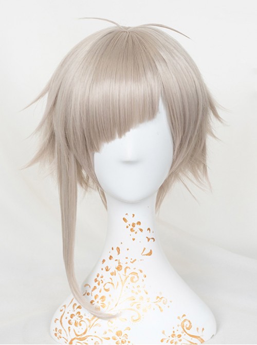 Bungou Stray Dogs Atsushi Nakajima gray Cosplay Wig