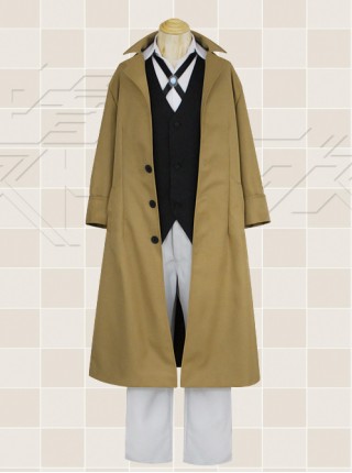 Bungou Stray Dogs Osamu Dazai Khaki Cosplay Costume