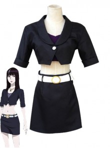 Death Billiards Kurokami No Onna Navy Blue Cosplay Costume