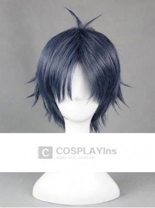 Charlotte Jojiro Takajo Grey Blue Cosplay Wig