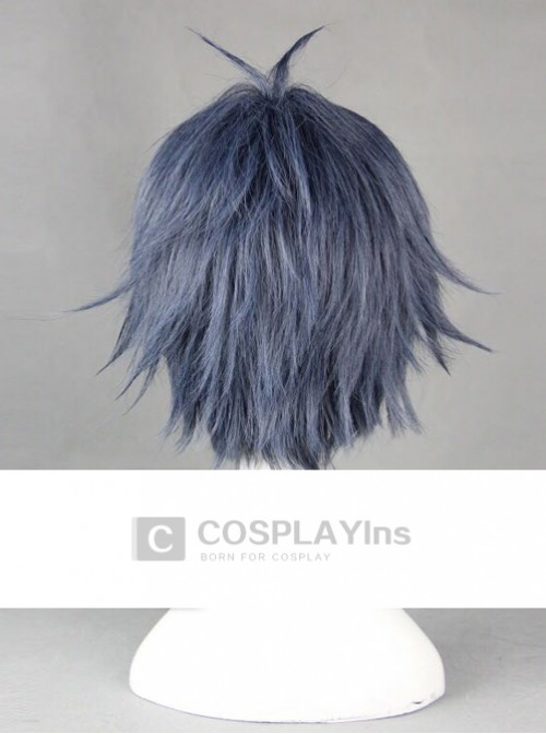 Charlotte Jojiro Takajo Grey Blue Cosplay Wig