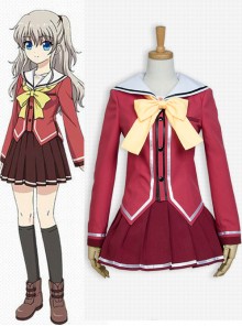 Charlotte Nao Tomori School Uniform Cosplay Costume