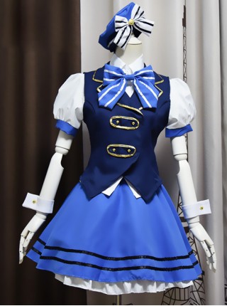 Is the Order a Rabbit? Chino Kafuu Happy Valentine Blue Cosplay Costume