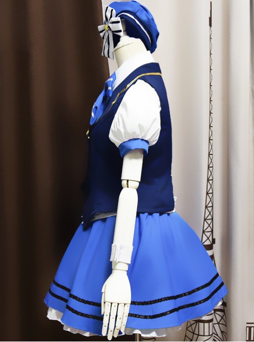 Is the Order a Rabbit? Chino Kafuu Happy Valentine Blue Cosplay Costume