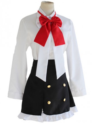 DIABOLIK Lovers Komori Yui Black Cosplay Costume