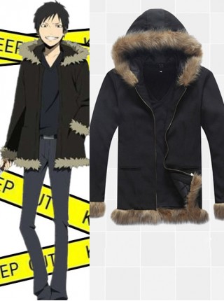 DuRaRaRa!! Orihara Izaya Black Coat Cosplay Costume (Only Coat)
