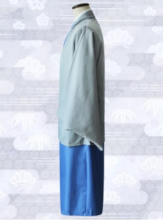 Gintama Katsura Kotarou Blue Kimono Cosplay Costume