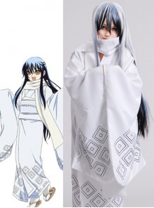 Nurarihyon no Mago Yuki Onna White Kimono Cosplay Costume