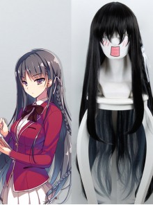 Welcome to the Classroom of the Supreme Ability Doctrine Horikita Suzune Black Cosplay Wig