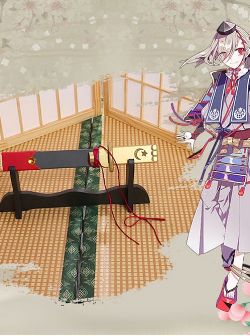 Touken Ranbu Imanotsurugi The Red Rope Sword Cosplay Weapon
