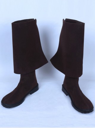Pirates of the Caribbean 5 Captain Jack Sparrow Deep Brown Cosplay Boots