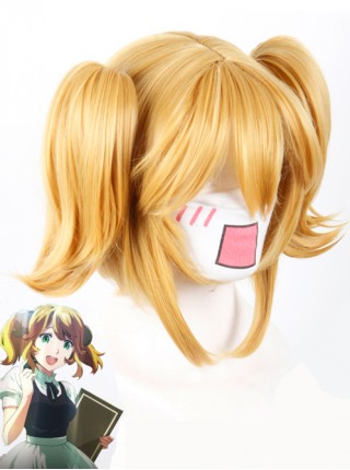 Restaurant to Another World Aletta Yellow Cosplay Wig