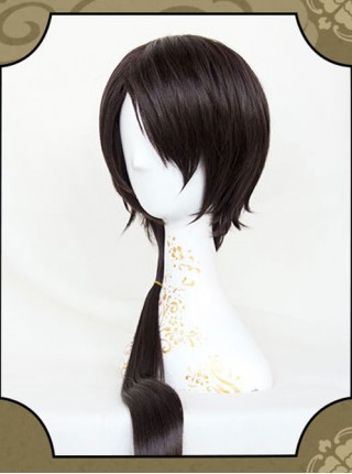 Touken Ranbu Kashuu Kiyomitsu Brown Ponytail Cosplay Wig