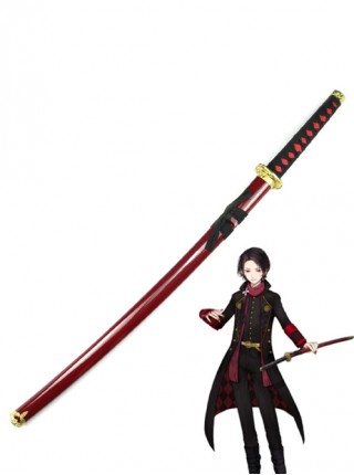 Touken Ranbu Kashuu Kiyomitsu Red Sword Cosplay Weapon