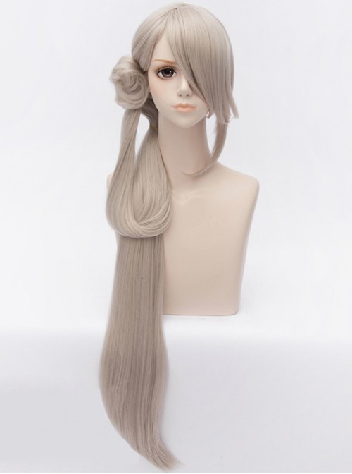 Touken Ranbu Imanotsurugi Grey Cosplay Wig