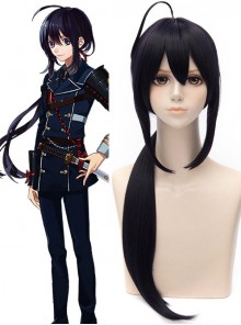 Touken Ranbu Namazuo Toushirou Dark Blue Cosplay Wig