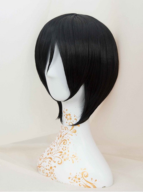 Touken Ranbu Yagen Toushirou Black Cosplay Wig