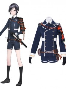 Touken Ranbu Yagen Toushirou Navy Blue Cosplay Costume