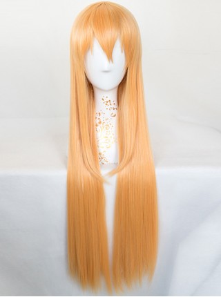 Touken Ranbu Midare Toushirou Orange Cosplay Wig