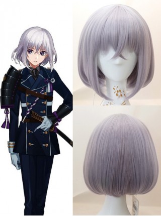 Touken Ranbu Honebami Toushirou Mauve Cosplay Wig