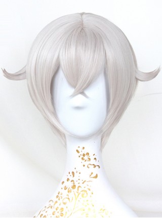 Touken Ranbu Hotarumaru Gray Cosplay Wig