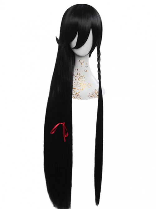 Touken Ranbu Izumi no Kami Kanesada Black Cosplay Wig