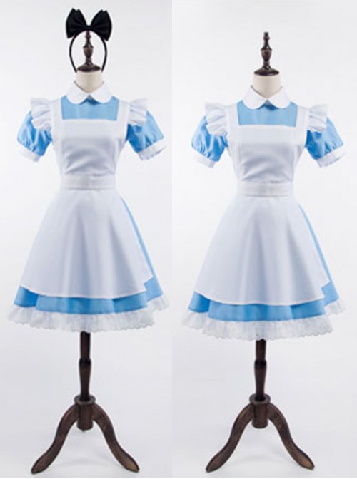 Alice Blue Dress Cosplay from Alice in Wonderland