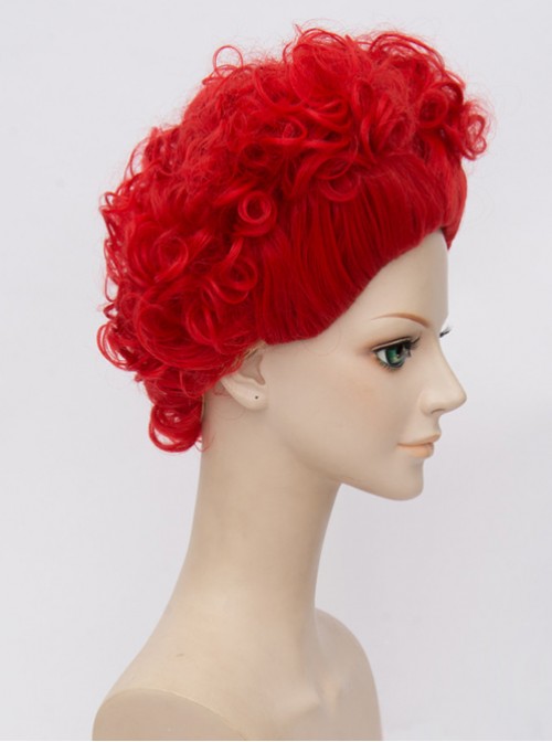 Alice in Wonderland 2 Alice Through the Looking Glass The Red Queen Heart-shaped Cosplay Wig