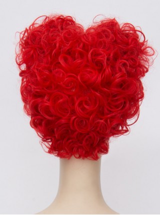 Alice in Wonderland 2 Alice Through the Looking Glass The Red Queen Heart-shaped Cosplay Wig