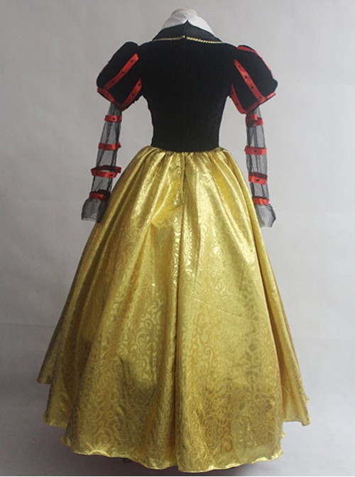 Alice in Wonderland Red Queen Cosplay Costume (Premium Edition)