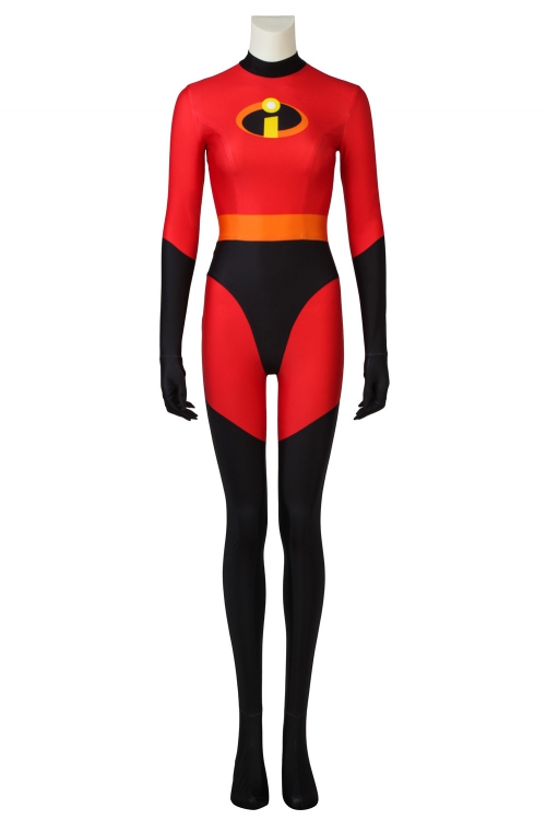The Incredibles 2 Elastigirl Helen Parr Printing Bodysuit Set Halloween